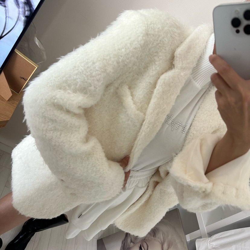 SOUIT韓國代購㊣女士新品職業人氣休閑時尚推薦短款大衣含腰帶SOUIT by mabel-L短款大衣