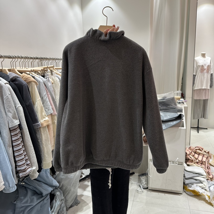 MINI UNNI東大門㊣實拍女士新款25秋冬休閑時尚熱賣衛衣加絨MINI UNNI衛衣