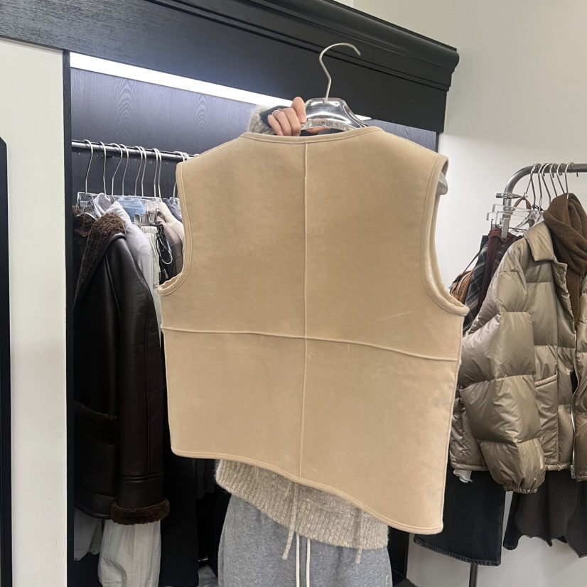 MORE THAN YESTERDAY/LOVE YOU SO MUCH韓國代購㊣女裝新款時尚馬甲不含內搭LYSM/MORE THAN YESTERDAY馬甲