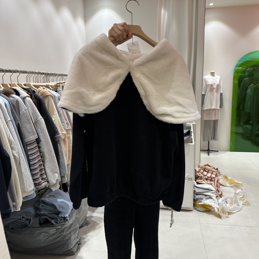 MINI UNNI東大門㊣實拍女裝新款熱賣推薦時尚職業人氣衛衣MINI UNNI衛衣