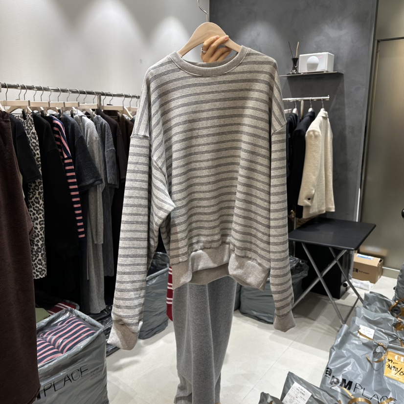 OPEN東大門㊣直郵女士新款真品熱賣職業25秋冬休閑衛衣加絨OPEN衛衣圖色1