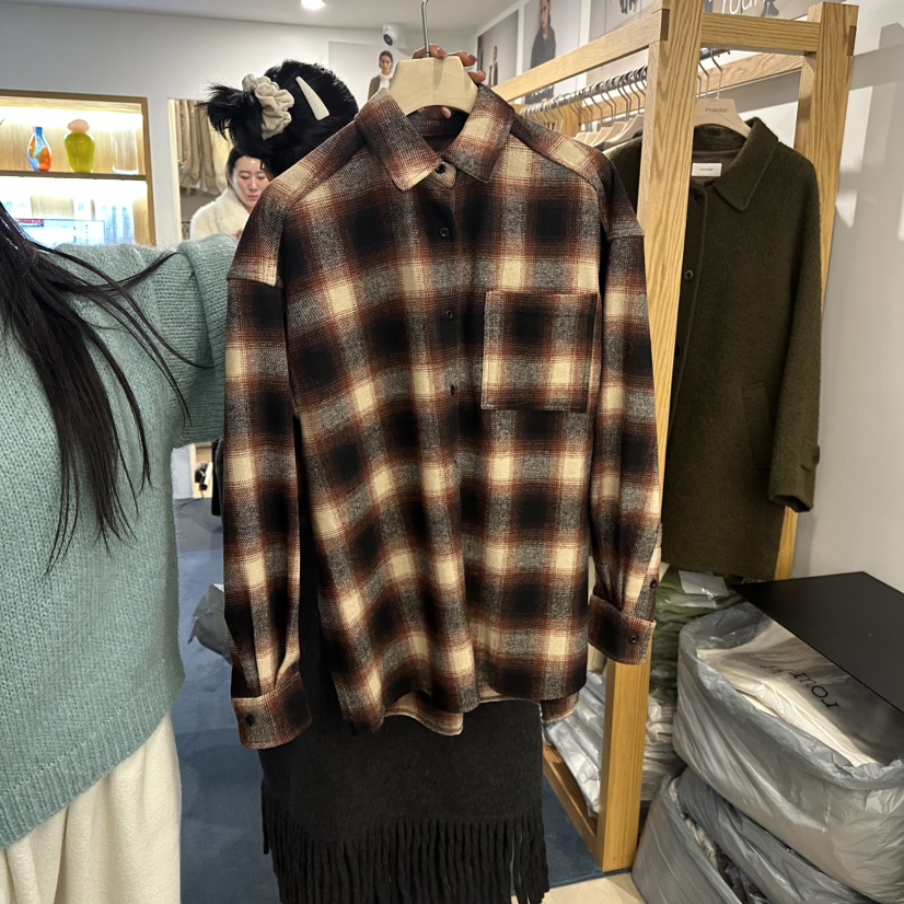 ROUNDER東大門㊣直郵女士新品熱賣真品時尚休閑職業襯衫蕾絲衫ROUNDER襯衫/蕾絲衫圖色2