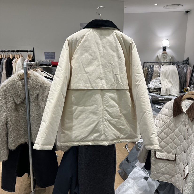 M.G.N東大門㊣直郵女士新品真品休閑職業25秋冬短款棉服填充MAGNET短款棉服