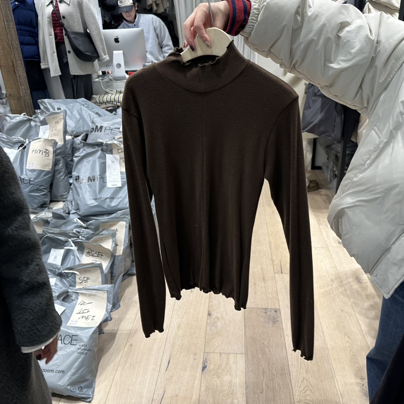 BRUNI/RICOTTA東大門㊣代購女士新品熱賣職業推薦時尚針織衫BRUNI/RICOTTA針織衫圖色3