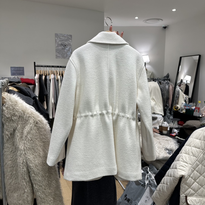 M.G.N韓國直郵㊣女裝新品時尚推薦職業熱賣真品休閑夾克羊毛MAGNET夾克