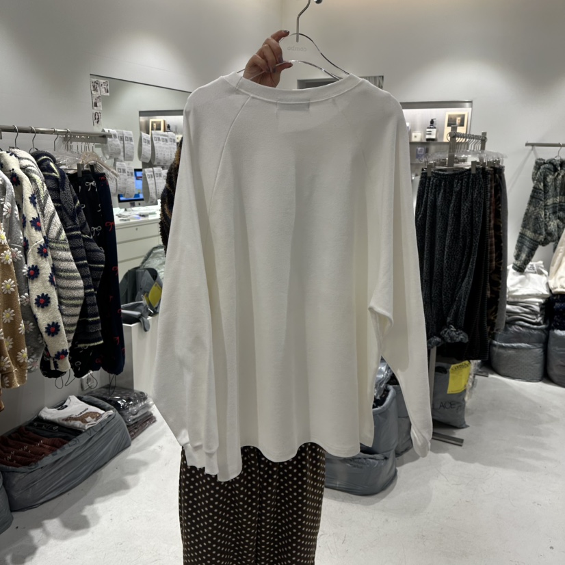 COMBO韓國代購㊣女裝新款推薦休閑熱賣真品時尚職業長袖T恤COM_BO長袖T恤