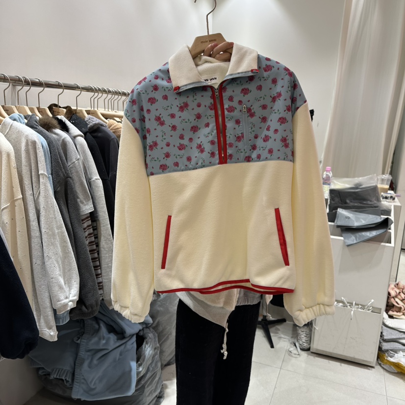 MINI UNNI韓國直郵㊣女裝新款真品25秋冬休閑職業人氣衛衣MINI UNNI衛衣圖色1