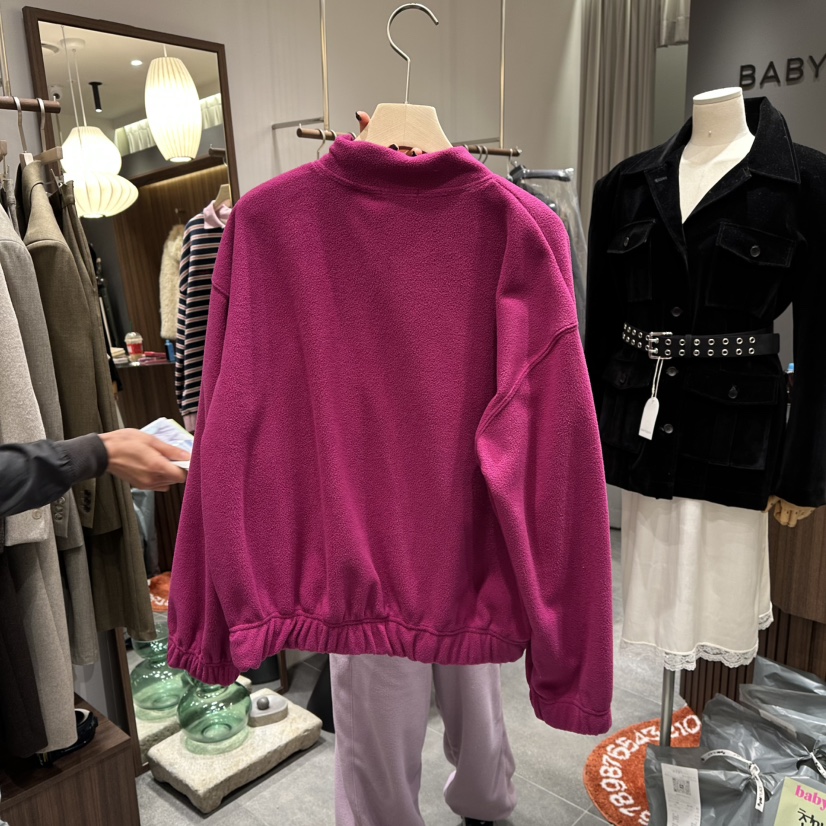 BABYTOUCH東大門㊣實拍女士新款休閑推薦人氣熱賣職業衛衣抓絨BABYTOUCH衛衣