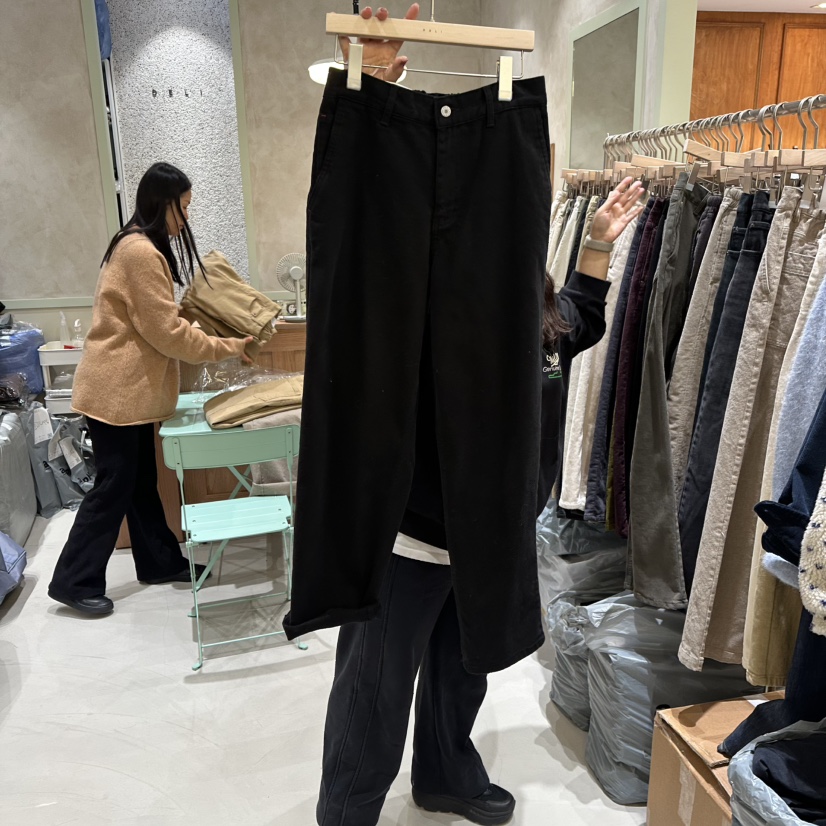 DELI JENNY東大門㊣代購女裝新款真品25秋冬推薦職業休閑褲DELI JENNY休閑褲圖色3