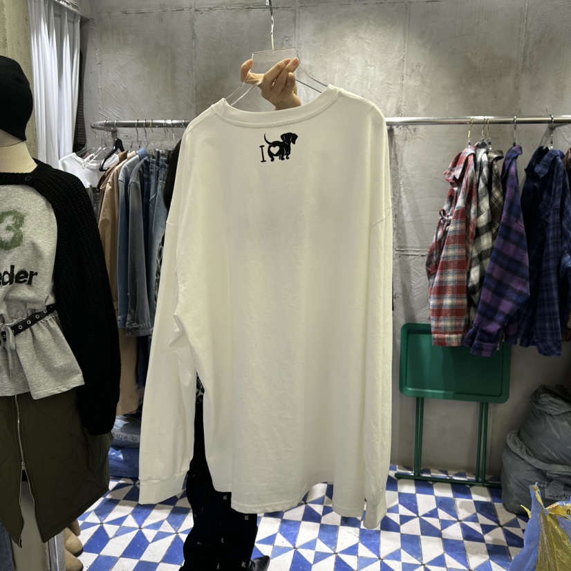 AMOUR東大門㊣代購女士新品休閑真品熱賣時尚25秋冬長袖T恤AMOUR長袖T恤