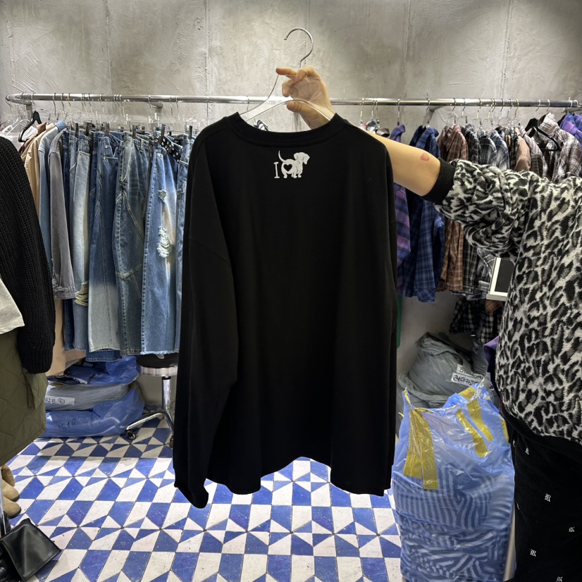 AMOUR東大門㊣代購女士新品休閑真品熱賣時尚25秋冬長袖T恤AMOUR長袖T恤