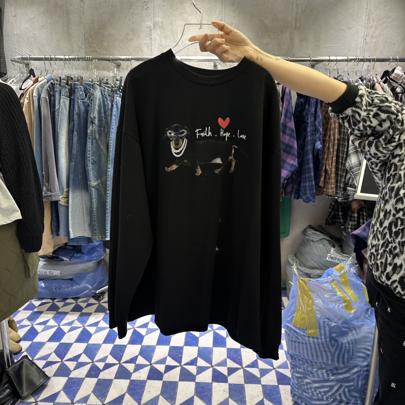 AMOUR東大門㊣代購女士新品休閑真品熱賣時尚25秋冬長袖T恤AMOUR長袖T恤圖色2