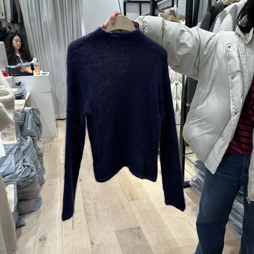 BRUNI/RICOTTA韓國代購㊣女裝新款人氣職業真品25秋冬針織衫BRUNI/RICOTTA針織衫