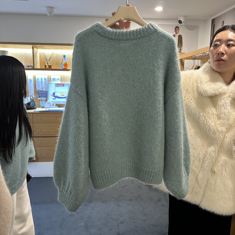 ROUNDER東大門㊣直郵女士新品推薦休閑熱賣時尚25秋冬人氣毛衣ROUNDER毛衣