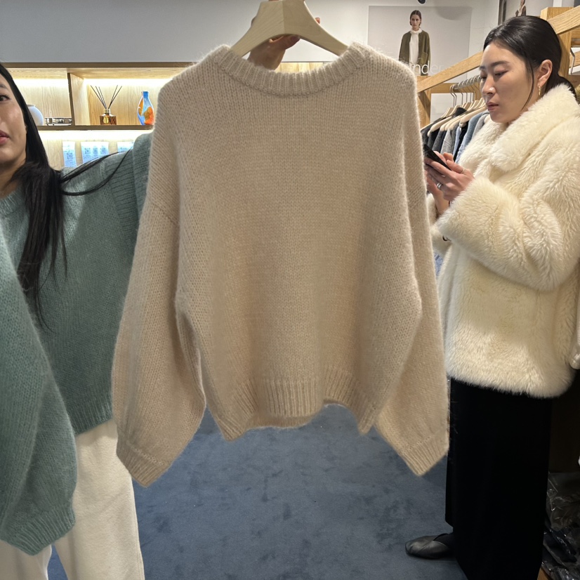 ROUNDER東大門㊣直郵女士新品推薦休閑熱賣時尚25秋冬人氣毛衣ROUNDER毛衣圖色2