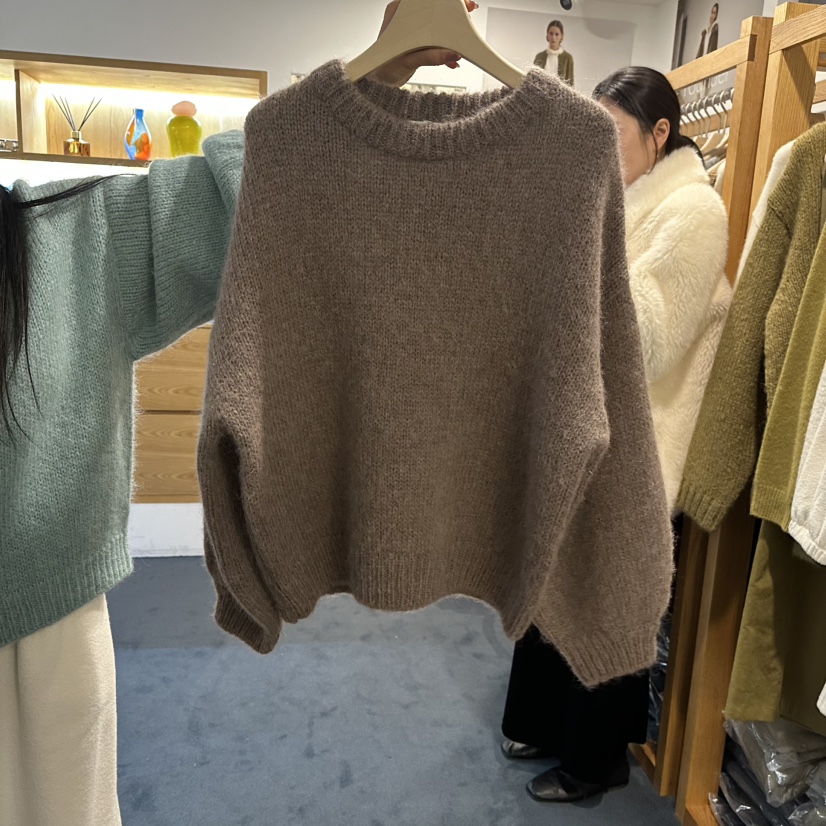 ROUNDER東大門㊣直郵女士新品推薦休閑熱賣時尚25秋冬人氣毛衣ROUNDER毛衣圖色4