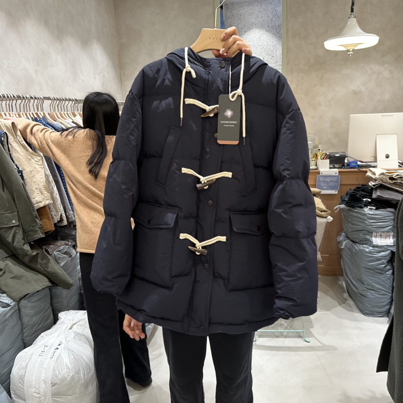 DELI JENNY韓國代購㊣女裝新款時尚人氣真品短款羽絨服不含包DELI JENNY短款羽絨服圖色2