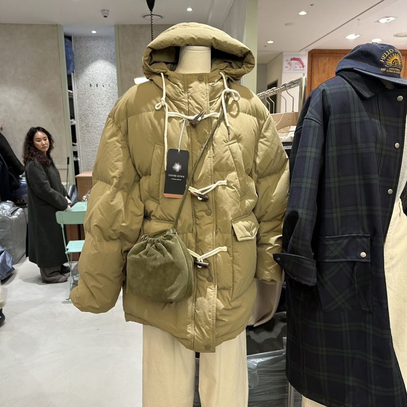 DELI JENNY韓國代購㊣女裝新款時尚人氣真品短款羽絨服不含包DELI JENNY短款羽絨服圖色3