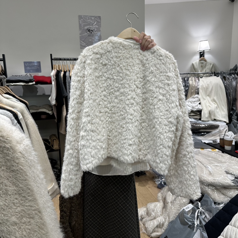 M.G.N韓國直郵㊣女士新品時尚人氣真品熱賣25秋冬短款大衣MAGNET短款大衣