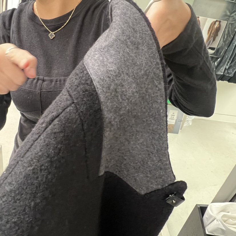 NUTPLAN韓國代購㊣女士新款時尚人氣休閑職業中長款大衣含腰帶NUTPLAN中長款大衣