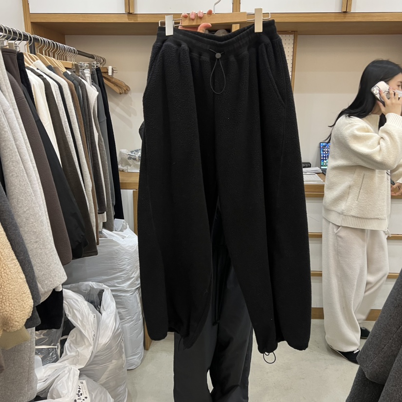 ARCHITEKT韓國代購㊣女士新品真品休閑推薦時尚熱賣休閑褲羊毛ARCHITEKT休閑褲圖色2