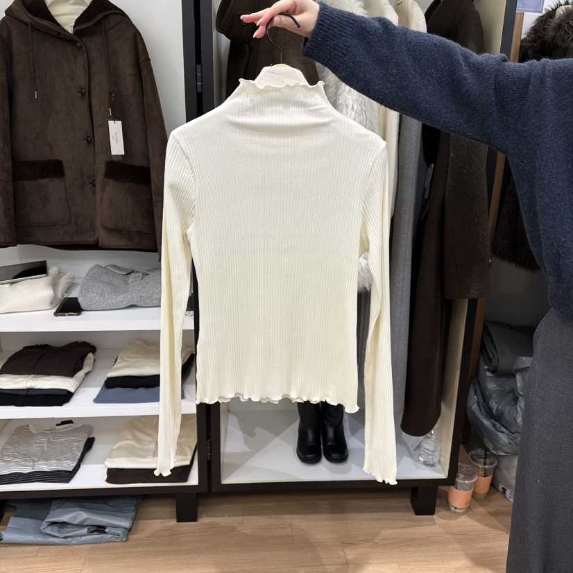 MUYBIEN東大門㊣實拍女裝新品時尚人氣熱賣25秋冬真品針織衫MUYBIEN針織衫