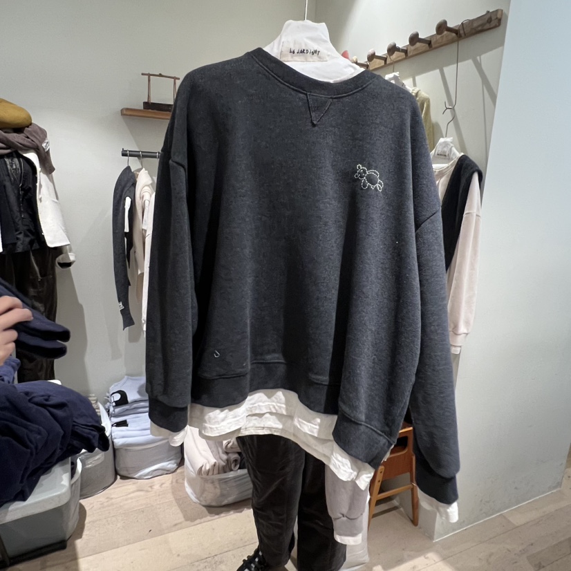 LE JARDINET韓國代購㊣女裝新品真品時尚人氣25秋冬衛衣加絨LE JARDINET衛衣圖色3