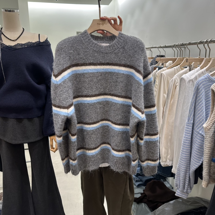 PART3韓國直郵㊣女士新款時尚推薦真品休閑職業25秋冬熱賣毛衣Part.3毛衣圖色2