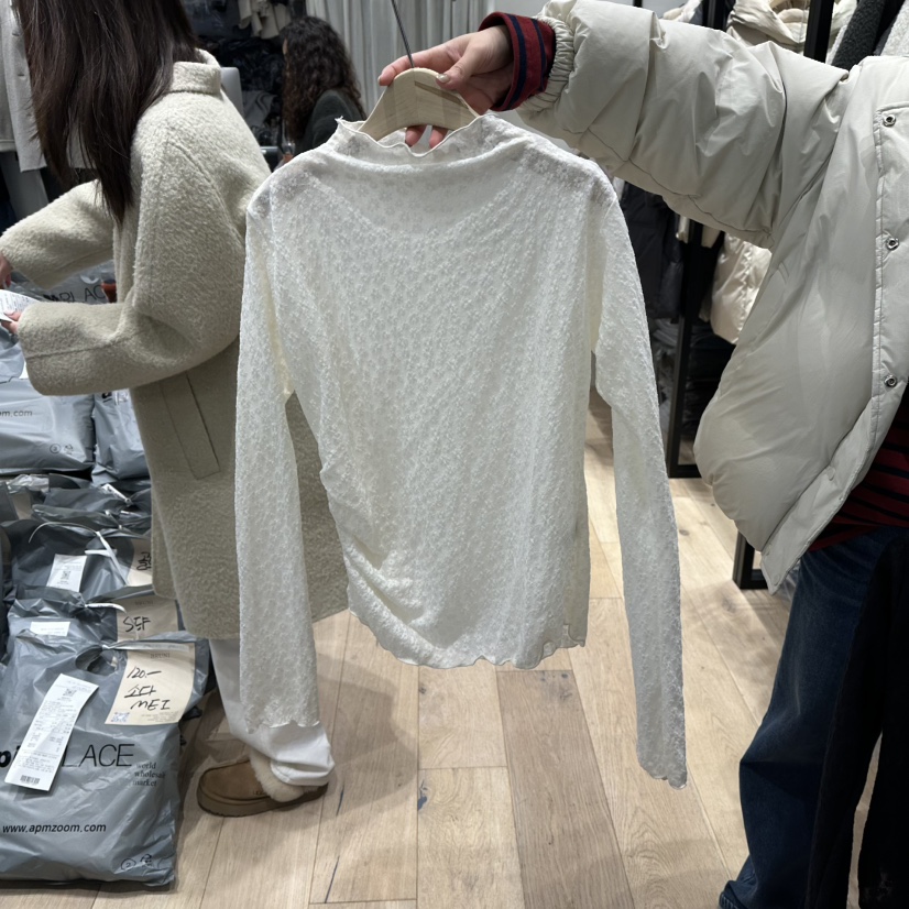 BRUNI/RICOTTA韓國代購㊣女裝新款職業25秋冬人氣休閑長袖T恤BRUNI/RICOTTA長袖T恤圖色1