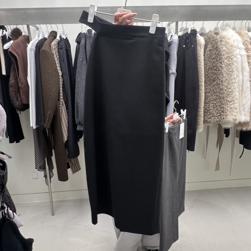 NUTPLAN東大門㊣代購女裝新品真品25秋冬休閑半身裙中短裙腰帶NUTPLAN半身裙/中短裙圖色2