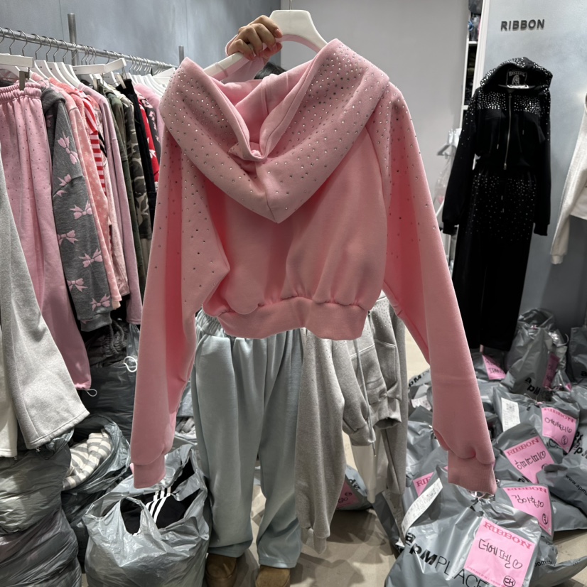 RIBBON東大門㊣代購女裝新品真品熱賣25秋冬人氣推薦夾克拉鏈RIBBON夾克