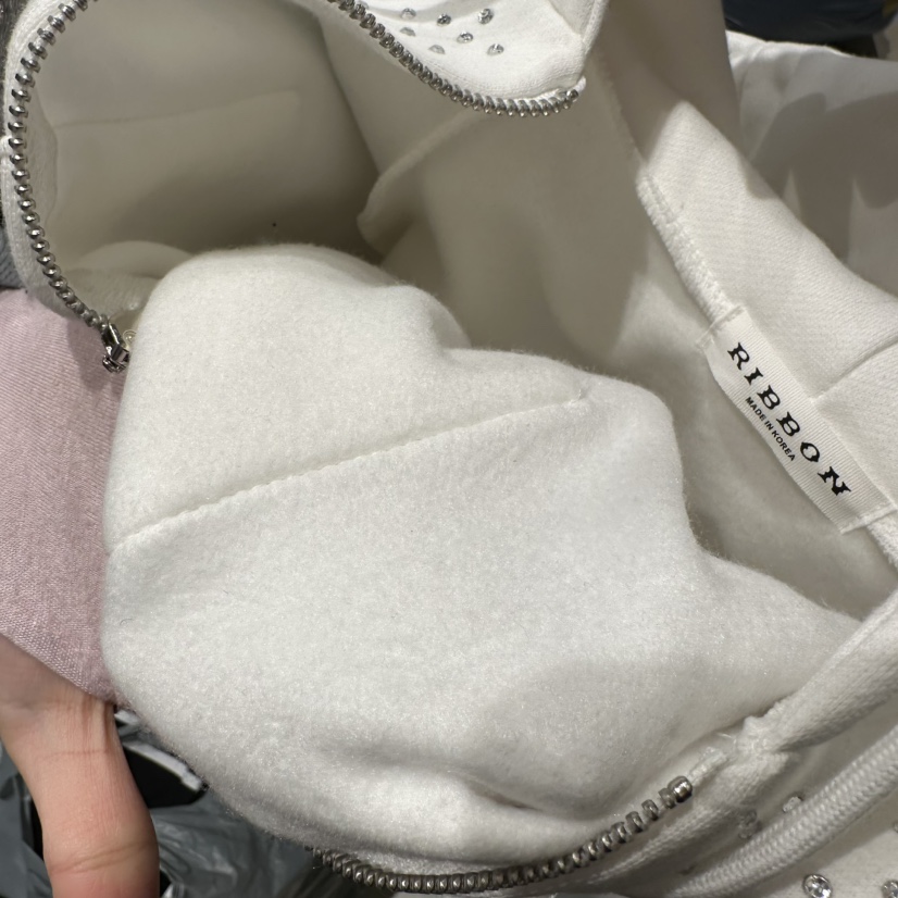 RIBBON東大門㊣代購女裝新品真品熱賣25秋冬人氣推薦夾克拉鏈RIBBON夾克