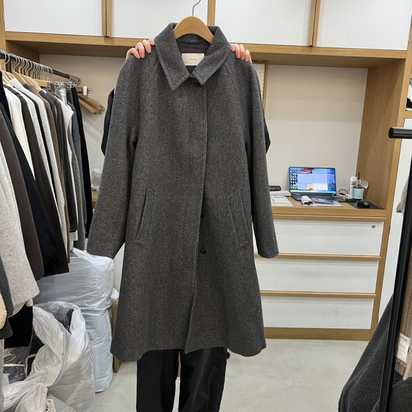 ARCHITEKT東大門㊣實拍女士新品真品25秋冬休閑時尚中長款大衣ARCHITEKT中長款大衣圖色1