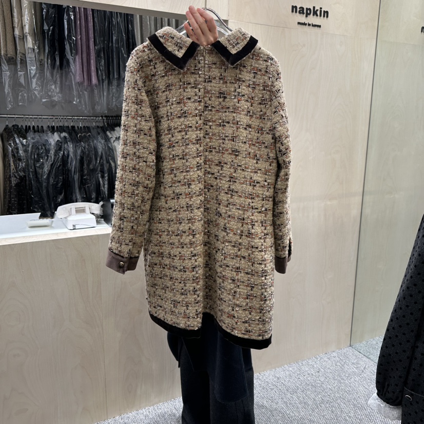 ANNA VERRY-P東大門㊣代購女士新款推薦25秋冬熱賣連衣裙ANNA VERRY-P連衣裙