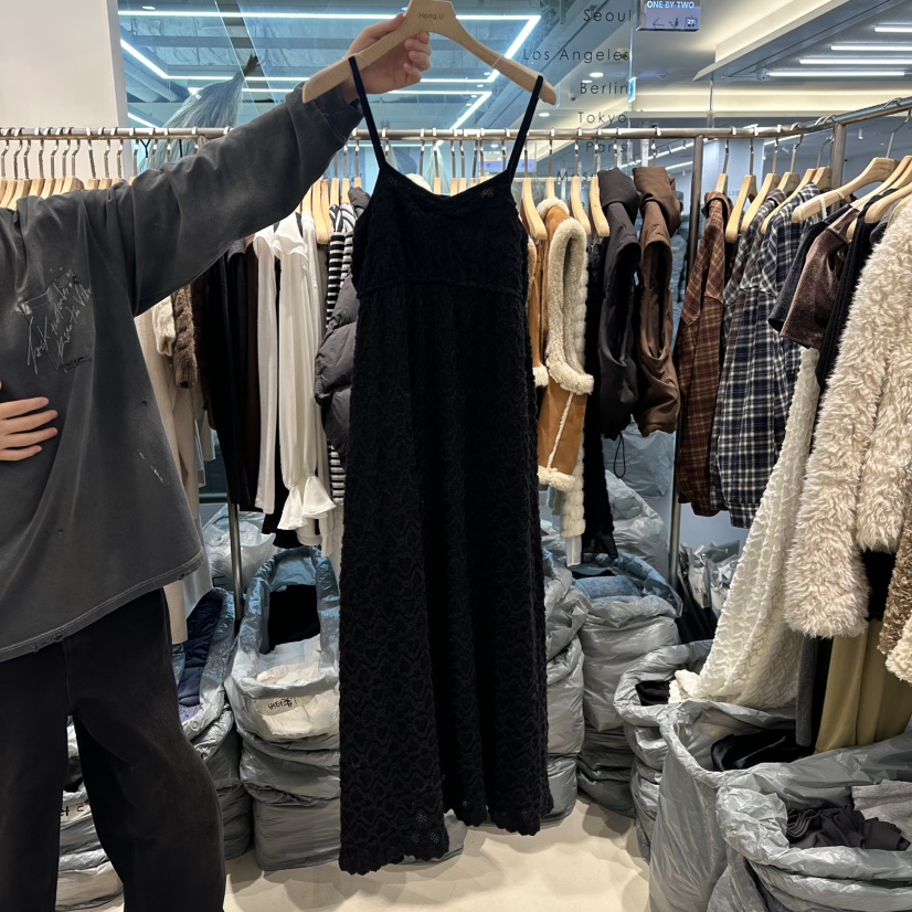 HONG.U東大門㊣代購女裝新品真品熱賣休閑推薦人氣職業連衣裙HONG.U連衣裙圖色2