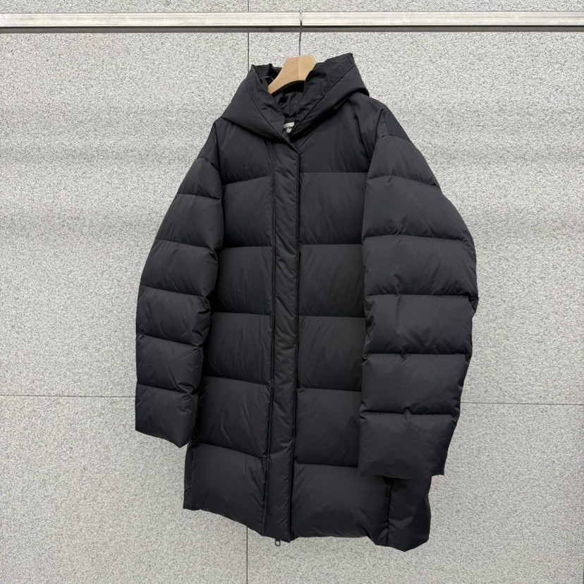 AT THE BAGEL東大門㊣實拍女裝新品休閑時尚人氣長款羽絨服AT THE BAGEL長款羽絨服圖色2深灰