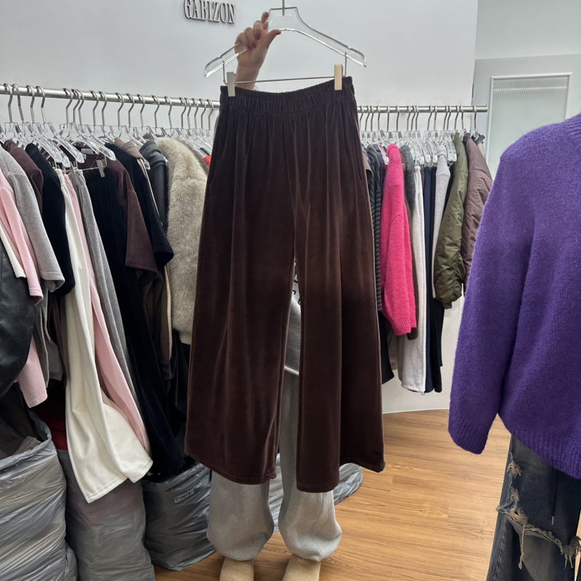 GABIZON韓國直郵㊣女士新品真品25秋冬推薦時尚休閑熱賣休閑褲GABIZON休閑褲圖色4