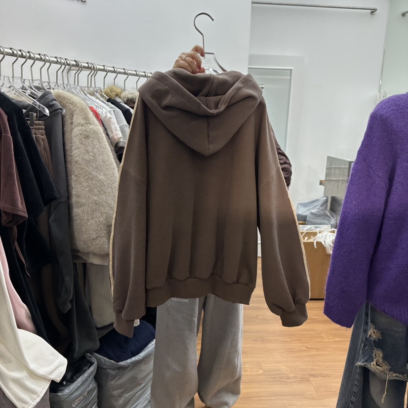 GABIZON東大門㊣實拍女裝新品休閑人氣推薦熱賣衛衣兜帽加絨GABIZON衛衣