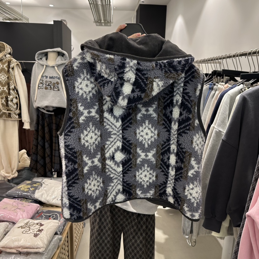 A.CES韓國直郵㊣女裝新品真品25秋冬休閑職業馬甲兩面穿雙面A.CES馬甲