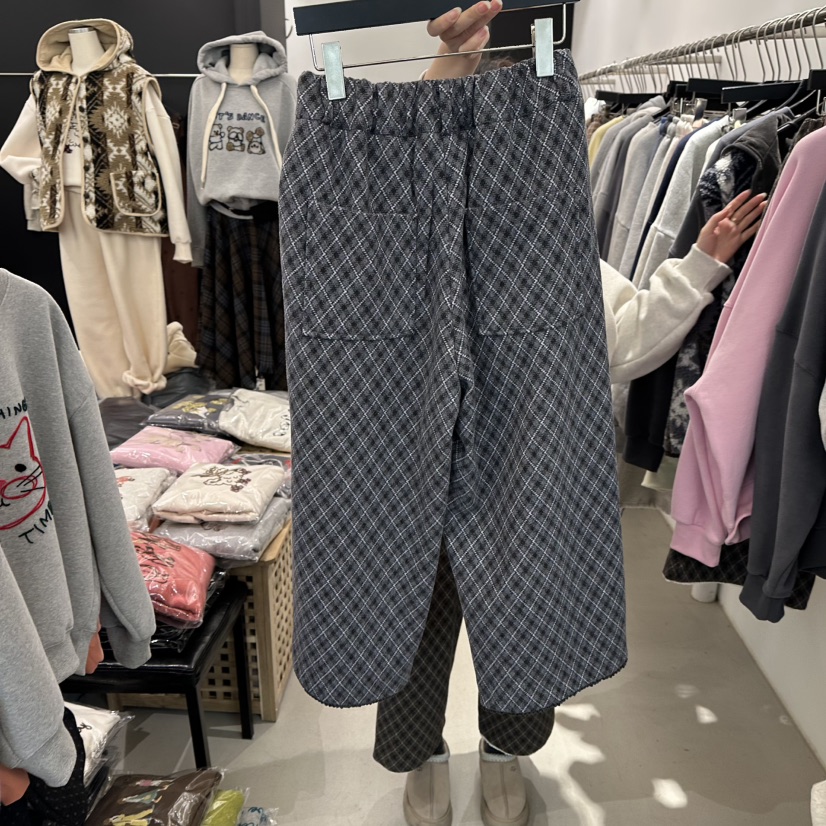 A.CES韓國代購㊣女士新品25秋冬推薦時尚休閑熱賣真品休閑褲A.CES休閑褲