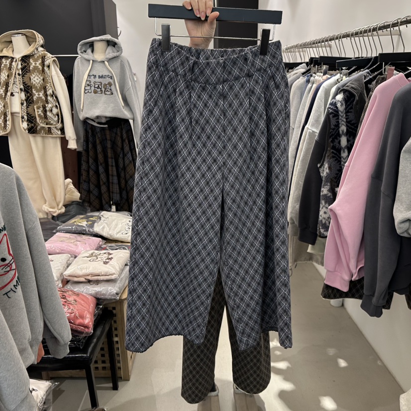 A.CES韓國代購㊣女士新品25秋冬推薦時尚休閑熱賣真品休閑褲A.CES休閑褲圖色2