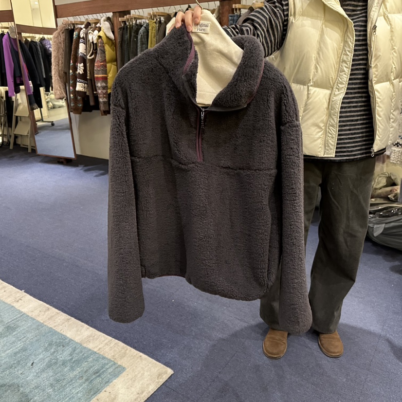 FURE東大門㊣實拍女裝新款人氣推薦真品25秋冬熱賣衛衣拉鏈FURE衛衣圖色2