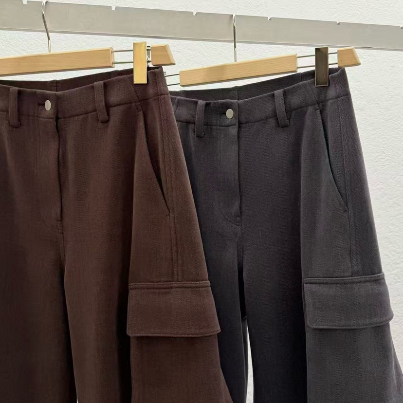 STATEMENT韓國代購㊣女裝新品推薦人氣熱賣休閑真品25秋冬休閑褲STATEMENT休閑褲