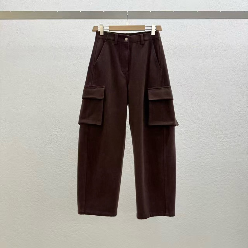 STATEMENT韓國代購㊣女裝新品推薦人氣熱賣休閑真品25秋冬休閑褲STATEMENT休閑褲圖色1