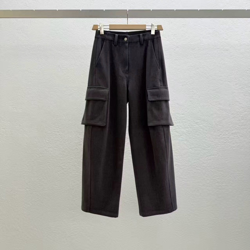 STATEMENT韓國代購㊣女裝新品推薦人氣熱賣休閑真品25秋冬休閑褲STATEMENT休閑褲圖色2