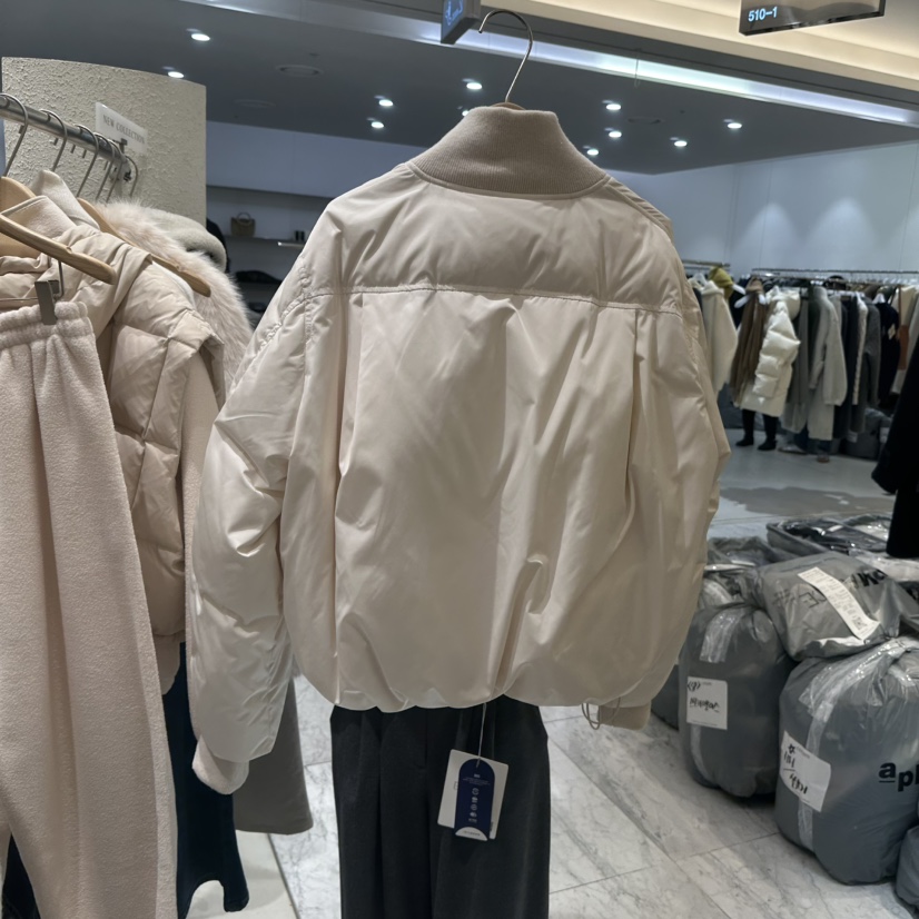 BLUEI-D韓國代購㊣女裝新款人氣時尚休閑25秋冬短款羽絨服Blue i-d短款羽絨服