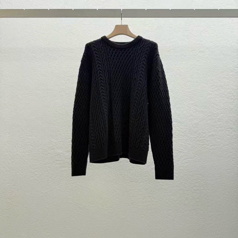 STATEMENT韓國代購㊣女士新款25秋冬熱賣人氣時尚休閑針織衫STATEMENT針織衫圖色2深藍色