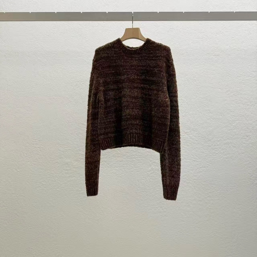 STATEMENT韓國直郵㊣女士新品真品推薦職業時尚休閑人氣針織衫STATEMENT針織衫圖色2棕色