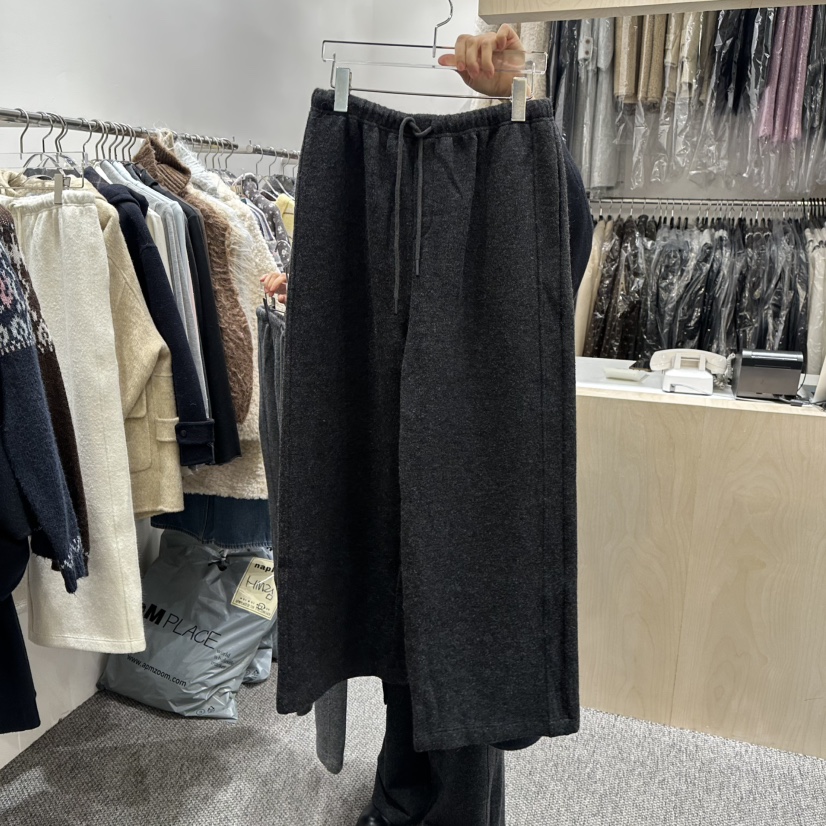 ANNA VERRY-P東大門㊣代購女士新款時尚休閑25秋冬休閑褲羊毛ANNA VERRY-P休閑褲圖色2