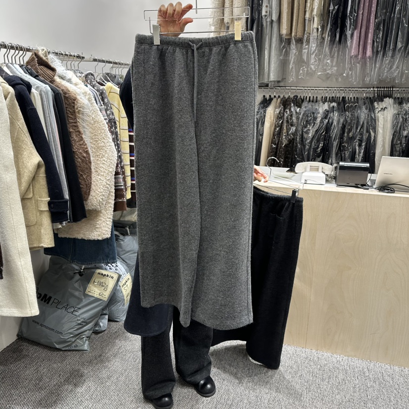 ANNA VERRY-P東大門㊣代購女士新款時尚休閑25秋冬休閑褲羊毛ANNA VERRY-P休閑褲圖色3